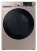 Samsung - 7.5 cu. ft. Smart Electric Dryer with Steam Sanitize+ - Champagne DVE45B6300C