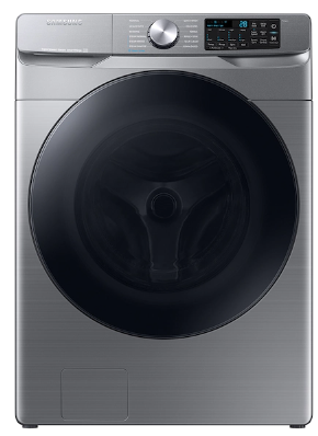 Samsung 4.5 cu. ft. Large Capacity Smart Front Load Washer with Super Speed Wash - Platinum WF45B6300AP