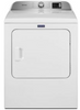 Maytag - 7.0 Cu. Ft. Gas Dryer with Moisture Sensing - White MGD6200KW