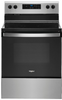 Whirlpool - 5.3 Cu. Ft. Freestanding Electric Range with Keep Warm Setting - Stainless steel WFE320M0JS