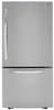 LG - 25.5 Cu. Ft. Bottom-Freezer Refrigerator with Ice Maker - Stainless Steel LRDCS2603S