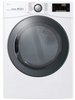 LG Gas Dryer TurboSteam Series (DLGX3901W) 27 Inch Gas Dryer with 7.4 cu. ft. Capacity, TurboSteam™