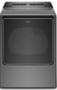 Whirlpool WED8120HC 29 Inch Electric Smart Dryer with 8.8 Cu. Ft. Capacity, Wrinkle Shield™ Plus Option, EcoBoost™ Option, 35 Dryer Programs, 7 Dryer Options, Advanced Moisture Sensing, Steam Refresh Cycle, and ENERGY STAR® Certified: Chrome Shadow