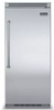 Viking 5 Series VCRB5363RSS 36 Inch Refrigerator Column with 4 Spillproof Glass Shelves, 5 Door Bins, Humidity Controlled Drawers, Plasmacluster Ion Air Purifier and Sabbath Mode: Stainless Steel, Right Hinge