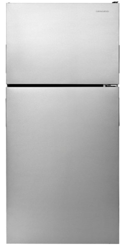 Amana - 18.2 Cu. Ft. Top-Freezer Refrigerator - Stainless Steel ART308FFDM