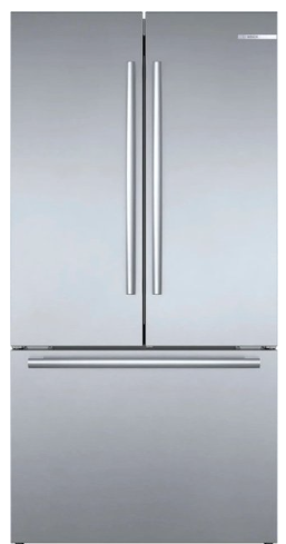 Bosch - 800 Series 21 Cu. Ft. French Door Counter-Depth Smart Refrigerator - Stainless Steel B36CT80SNS