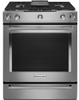 30-Inch 5-Burner Dual Fuel Convection Slide-In Range with Baking Drawer KSDB900ESS on sale at Appliance Wholesalers in St. Louis