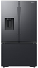 Samsung - 31 cu. ft. 3-Door French Door Smart Refrigerator with Four Types of Ice -Matte Black Steel RF32CG5400MT