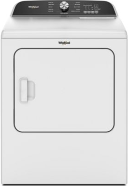 Whirlpool 7.0 Cu. Ft. Whirlpool® Top Load Electric Dryer with Moisture Sensor WED6150PW