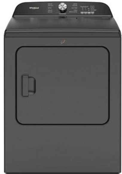 Whirlpool® 7.0 Cu. Ft. Top Load Gas Dryer with Moisture Sensor WGD6150PB