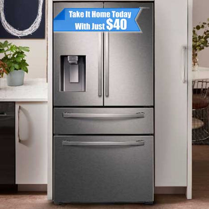 Samsung (RF28R7201SR) 36 Inch 4 Door Smart Refrigerator with 28 Cu. Ft. Capacity