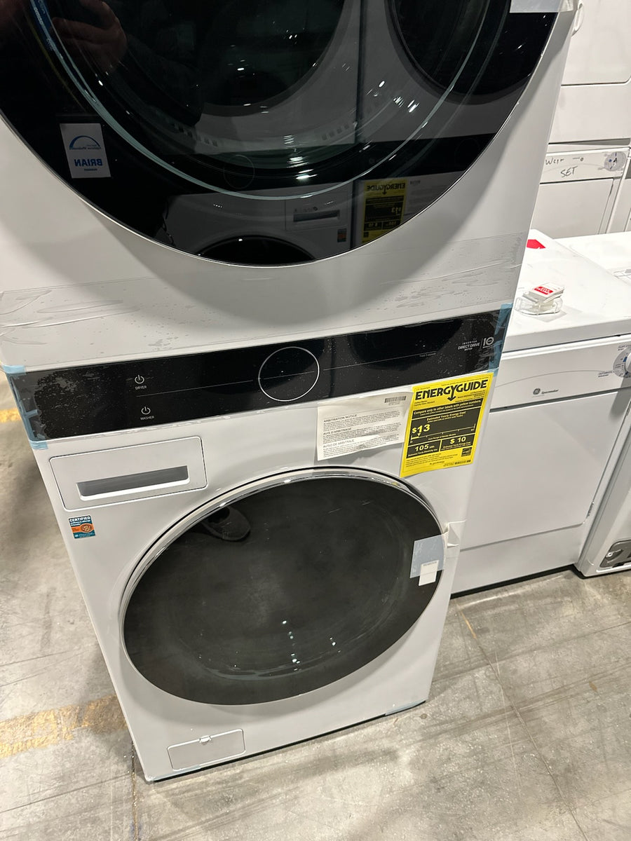 LG ThinQ Single Unit Front Load LG WashTower™ with Center Control™ 4.5