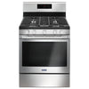 Maytag 30-inch Wide Gas Range With 5th Oval Burner - 5.0 Cu. Ft. - Fingerprint Resistant Stainless Steel MGR6600FZ