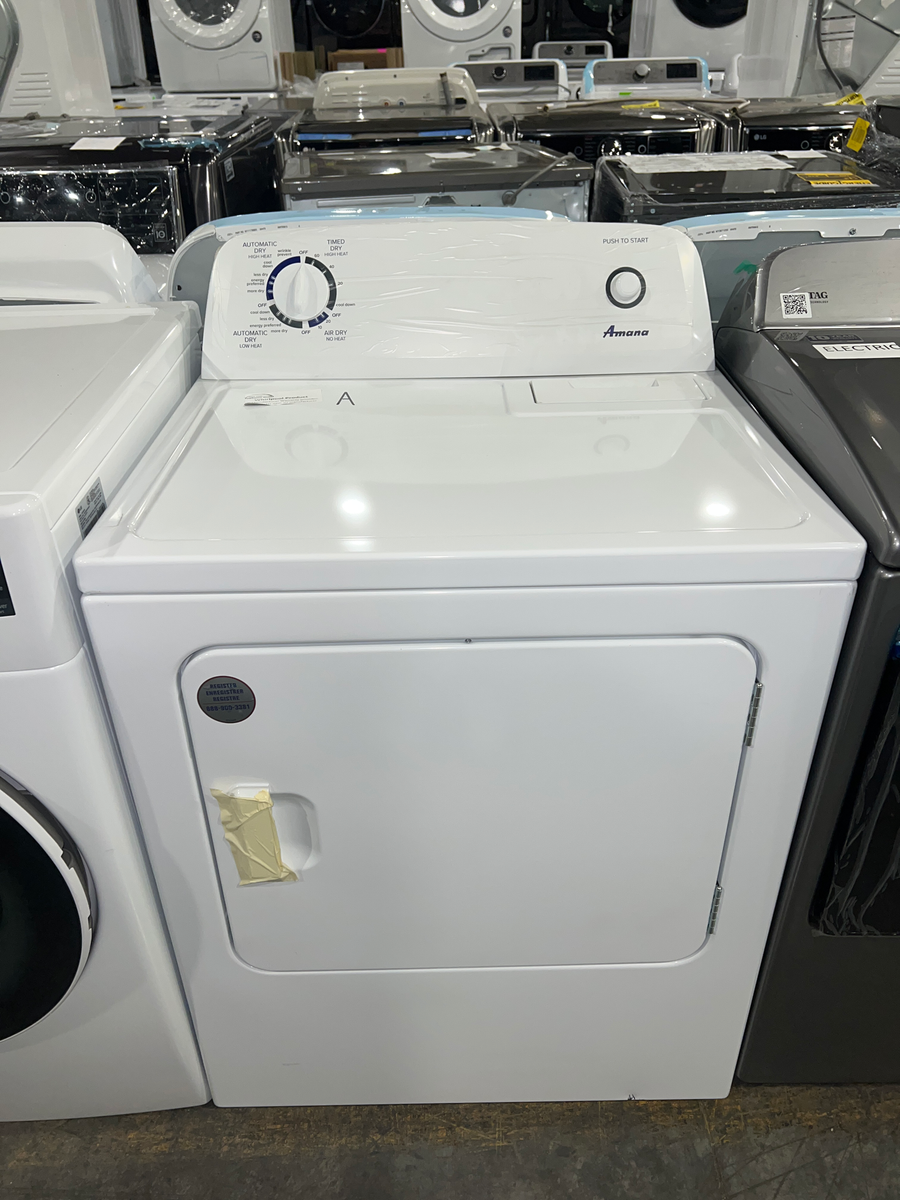 NED4655EW by Amana - 6.5 cu. ft. Electric Dryer with Wrinkle
