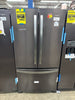 Whirlpool - 25.2 Cu. Ft. French Door Refrigerator with Internal Water Dispenser - Black Stainless Steel (WRF535SWHV)