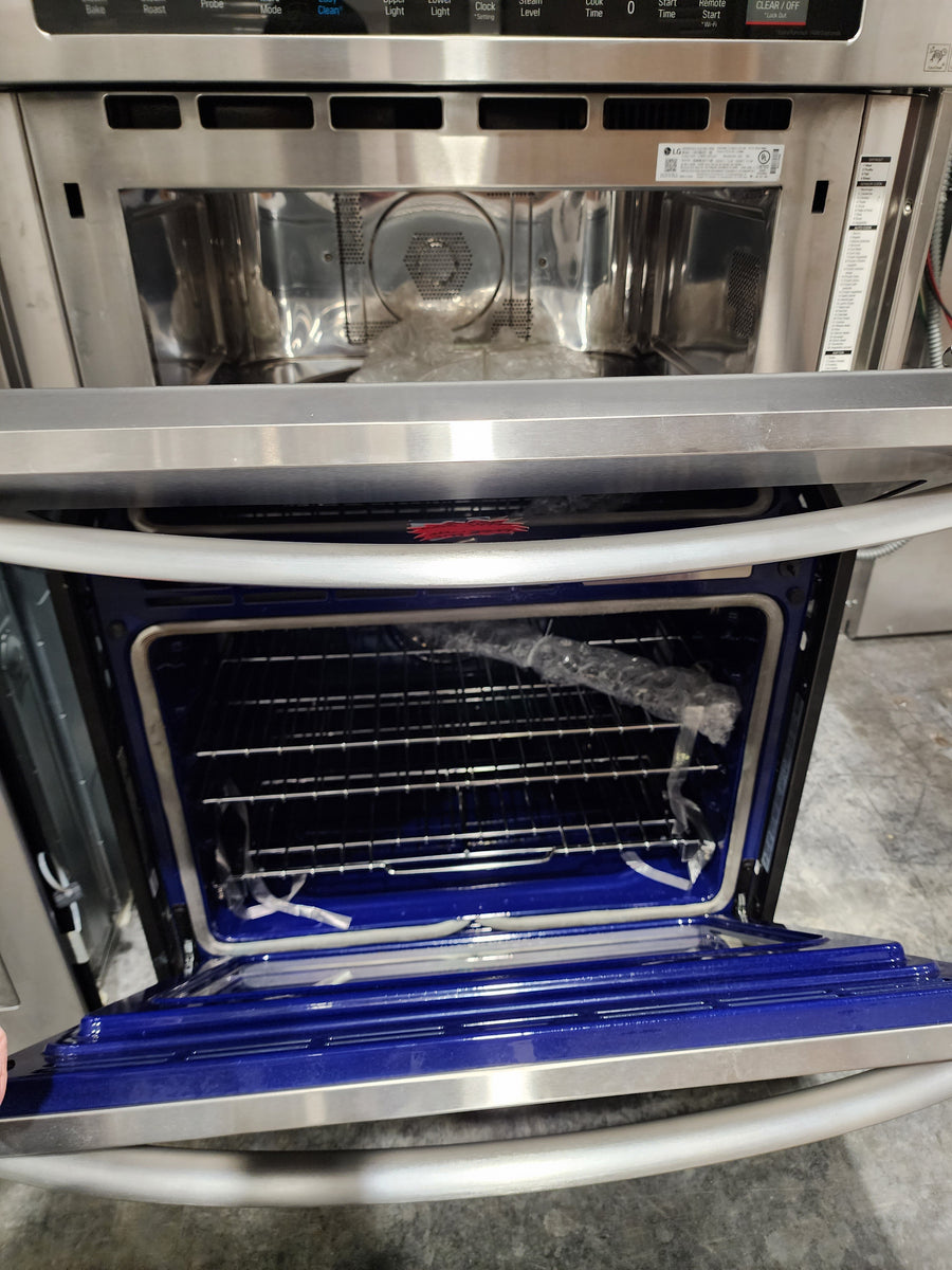 LG 30" BuiltIn Electric Convection Smart Combination Wall Oven with