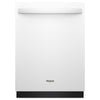 Whirlpool Stainless Steel Tub Dishwasher with TotalCoverage Spray Arm - White WDT750SAHW