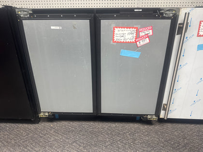 U-Line 3000 Series U3036WCWCINT60B 36 Inch Built-In Wine Storage with 62 Bottle Capacity, LED Theater Lighting, Dual Zone Temperature Control, Flexible Storage, Star K Certified and U-Select Controls: Custom Overlay, Solid Door