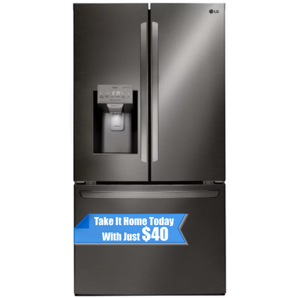 26.2 cu. ft. French Door LG Smart Refrigerator with Wi-Fi
