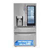 28 cu. ft. LG InstaView Refrigerator with Craft Ice LMXS28596S
