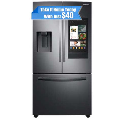 Samsung Family Hub French Door Refrigerator RF27T5501SG on sale at St. Louis Appliance Outlet