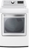 7.3 Cu. Ft. Ultra Large Capacity Smart Wi-fi Enabled Rear Control Electric Dryer with EasyLoad Door LG(DLE7400WE)