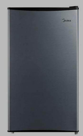 Midea 3.3 Cu Ft Single Door Compact Refrigerator - 110 Volts MRM33S7ASL
