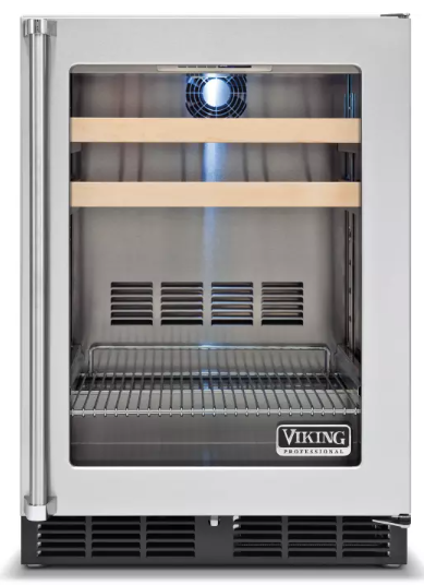 Viking 5 Series VBCI5240GRSS 24 Inch Undercounter Beverage Center with 5.3 cu. ft. Capacity