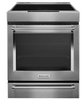 KitchenAid KSIB900ESS - 7.1 Cu. Ft. Self-Cleaning Slide-In Electric Induction Convection Range - Stainless steel