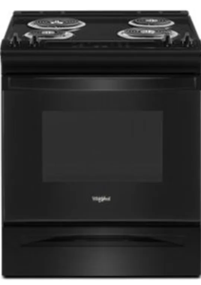 Whirlpool WEC310S0LB 30 Inch Wide 4.8 Cu. Ft. Free Standing Electric Range with Frozen Bake Technology