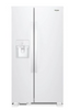 Whirlpool 36-inch Wide Side-by-Side Refrigerator - 25 cu. ft. WRS325SDH(Z/W/B/V)