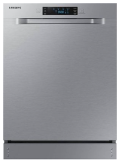 Samsung - Front Control Built-In Dishwasher with Stainless Steel Tub, Integrated Digital Touch Controls, 52dBA - Stainless steel DW60R2014US