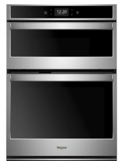 Whirlpool WOC75EC0HS 30 Inch Smart Combination Wall Oven