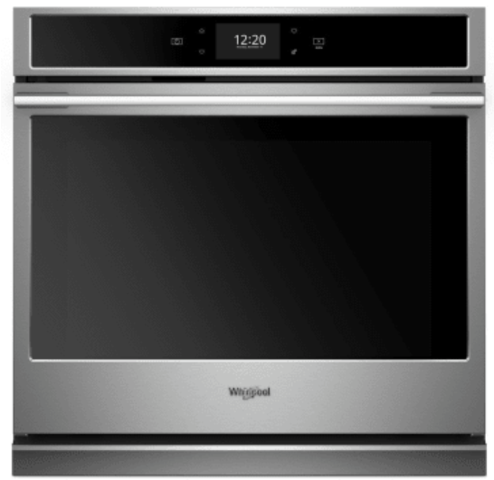 Whirlpool WOSA2EC0HZ 30 Inch Single Electric Wall Oven with True Convection