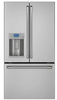 Cafe CYE22TP2MS1 36 In Counter Depth French Door Smart Refrigerator with 22.2 Cu. Ft. Capacity,