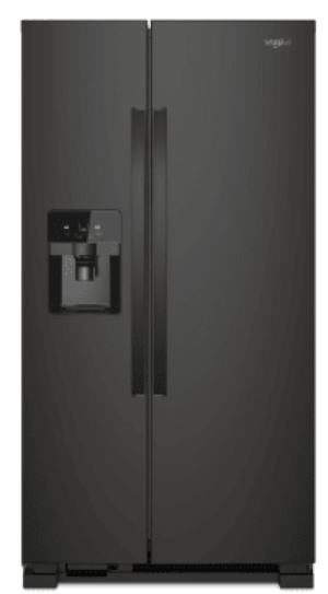 Whirlpool 36-inch Wide Side-by-Side Refrigerator - 25 cu. ft. (WRS325SDHB)