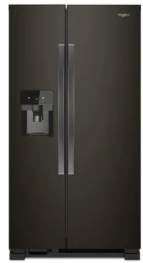Whirlpool 36-inch Wide Side-by-Side Refrigerator - 25 cu. ft. (WRS325SDHV)