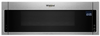 Whirlpool - 1.1 Cu. Ft. Low Profile Over-the-Range Microwave Hood Combination - Stainless steel WML75011HZ