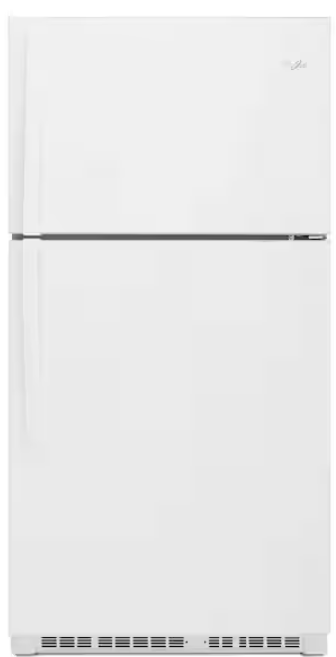 Whirlpool 33-inch Wide Top Freezer Refrigerator - 21 cu. ft. (WRT541SZDW)