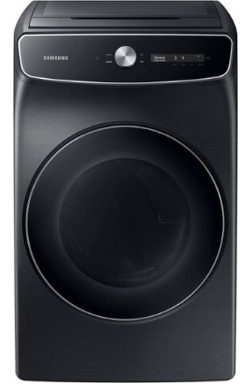 Samsung - 7.5 cu. ft. Smart Dial Gas Dryer with FlexDry™ and Super Speed Dry - Black DVG60A9900V/A3