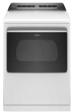 Whirlpool - 7.4 Cu. Ft. Gas Dryer with Steam and Advanced Moisture Sensing - White WGD8127LW