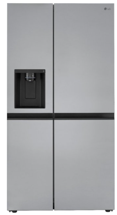 LG - 27.2 cu ft Side by Side Refrigerator with SpacePlus Ice - Stainless Steel Model: (LRSXS2706S)