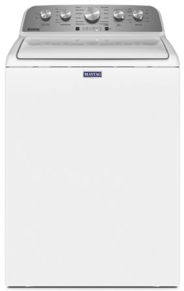 Maytag - 4.5 Cu. Ft. High Efficiency Top Load Washer with Extra Power Button - White MVW5035MW