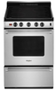 Whirlpool - 3.0 Cu. Ft. Freestanding Electric Range - Stainless steel WFE500M4HS