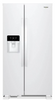 Whirlpool 33 Inch Freestanding Side by Side Refrigerator with 21.4 Cu. Ft. Total Capacity WRS321SDH(V/B/Z/W)