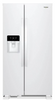 Whirlpool 33 Inch Freestanding Side by Side Refrigerator with 21.4 Cu. Ft. Total Capacity (WRS321SDHW)