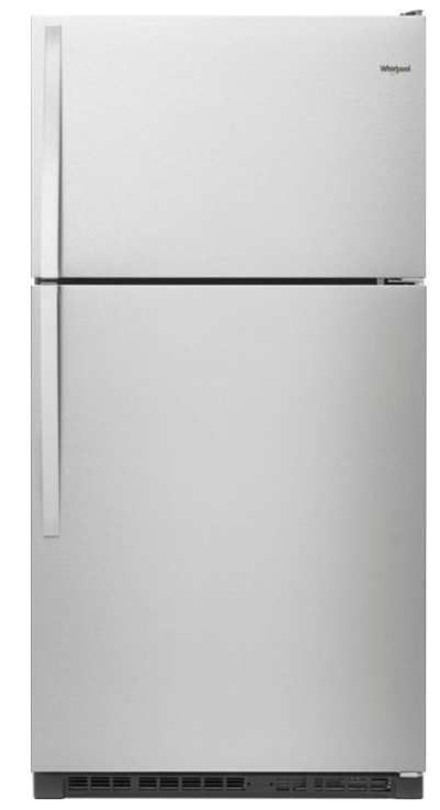 Whirlpool 33-inch Wide Top Freezer Refrigerator - 20 cu. ft. (WRT311FZDM)