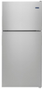 Maytag 18.2-cu ft Top-Freezer Refrigerator Stainless Steel (MRT118FFFZ)