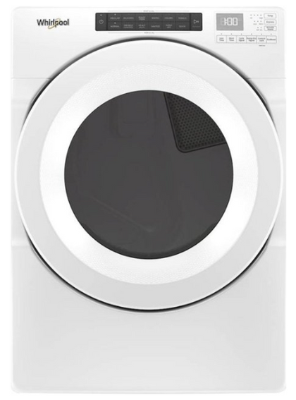Whirlpool - 7.4 Cu. Ft. Stackable Gas Dryer with Wrinkle Shield Option - White WGD560LHW