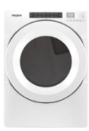 Whirlpool - 7.4 Cu. Ft. Stackable Gas Dryer with Wrinkle Shield Option - White WGD5620HW